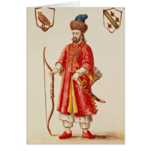 Marco Polo  dressed in Tartar costume