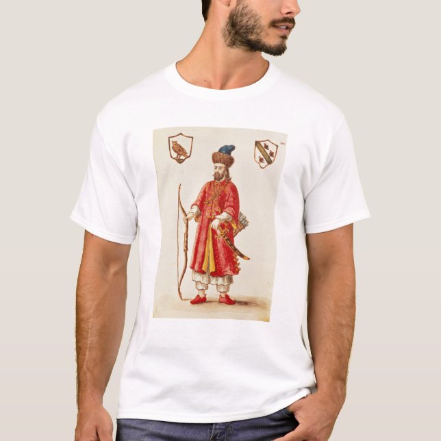 Marco Polo  dressed in Tartar costume (Front)