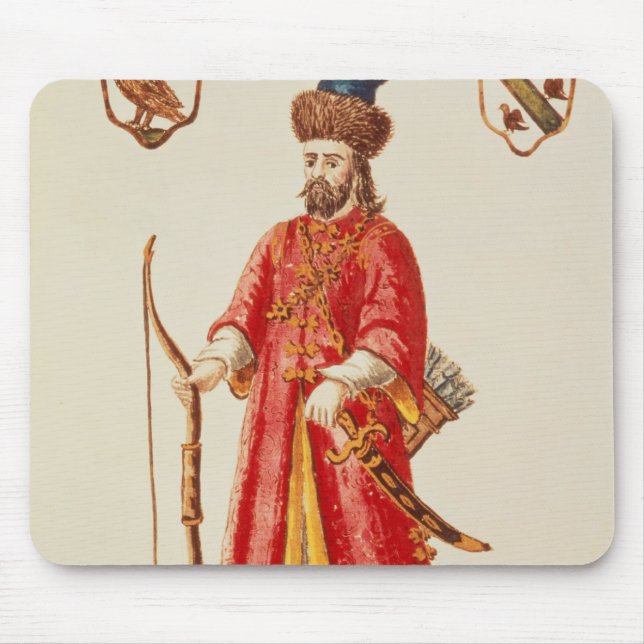 Marco Polo  dressed in Tartar costume Mouse Pad (Front)