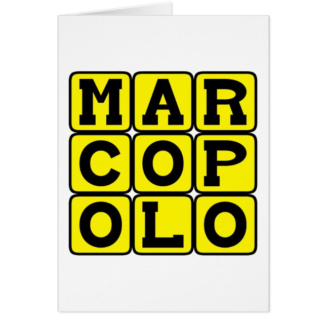 Marco Polo, Italian Explorer (Front)