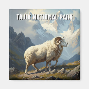 Marco Polo Sheep in Tajik National Park Travel Magnet