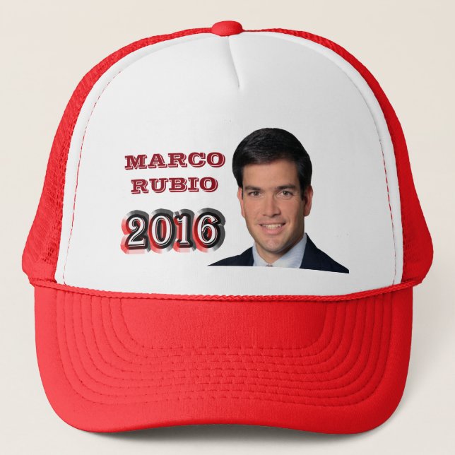 Marco Rubio 2016 Trucker Hat (Front)