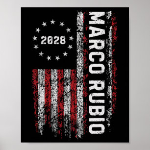 Marco Rubio 2028 President 48 Election Campaign Us Poster