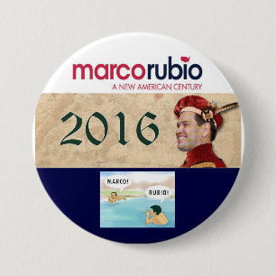 Marco Rubio for President 2016 7.5 Cm Round Badge