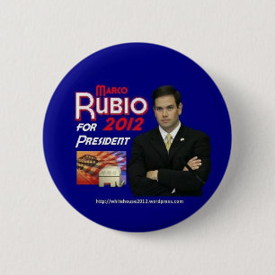 Marco Rubio For president 6 Cm Round Badge