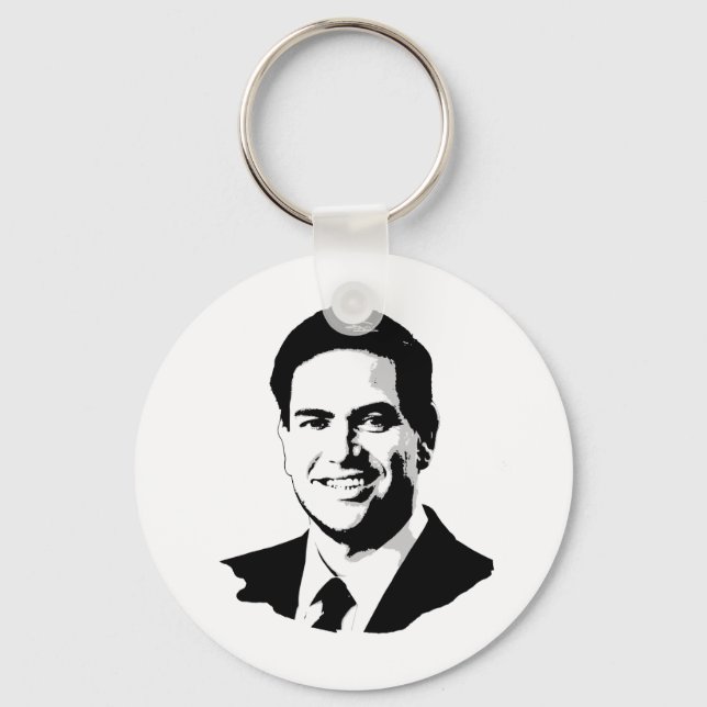 Marco Rubio -.png Key Ring (Front)