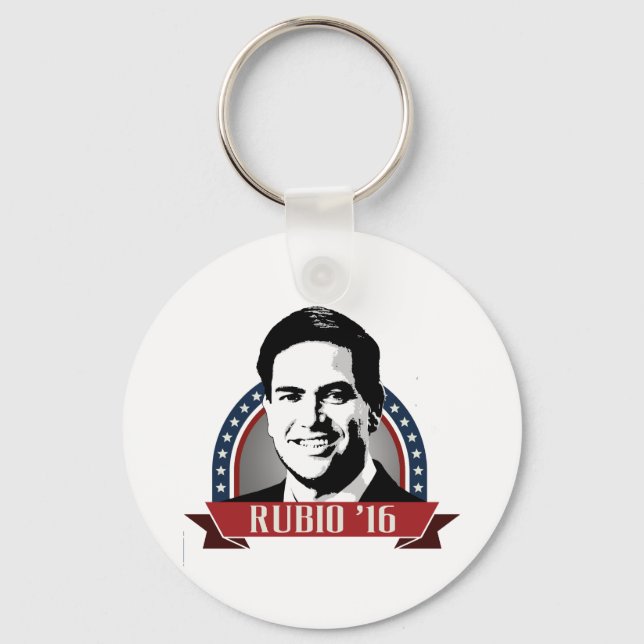 MARCO RUBIO TO RUN IN 2016 -.png Key Ring (Front)
