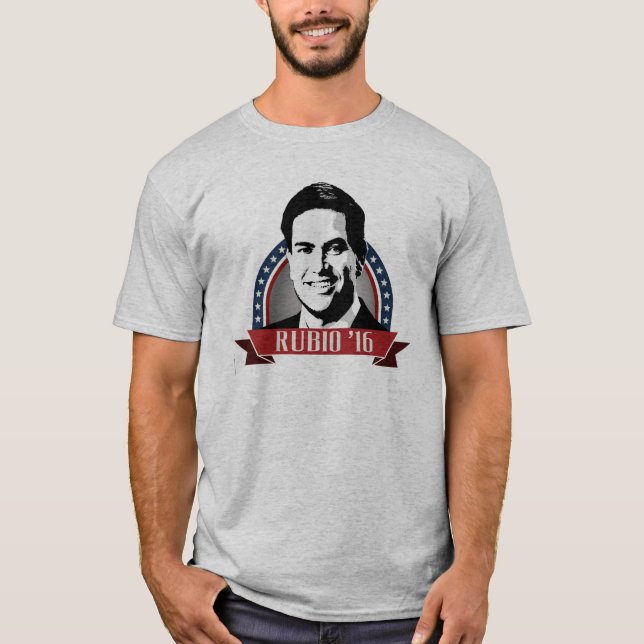 MARCO RUBIO TO RUN IN 2016 -.png T-Shirt (Front)