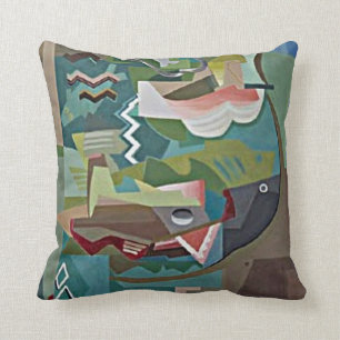 Marcoussis: La Table artwork Cushion