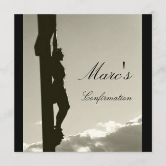 Marc's Confirmation Invitation