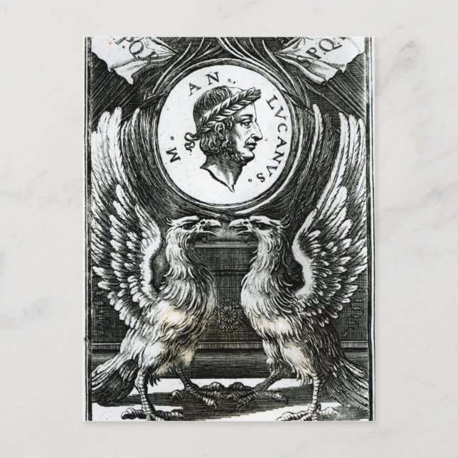 Marcus Annaeus Lucanus Postcard (Front)