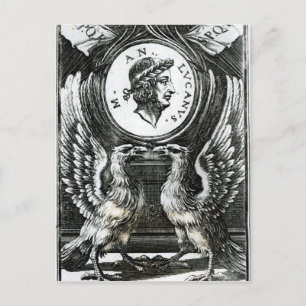 Marcus Annaeus Lucanus Postcard