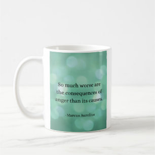 Marcus Aurelius: Conquer Anger, Find Inner Peace Coffee Mug