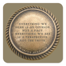 Marcus Aurelius Quote Opinionated Coin