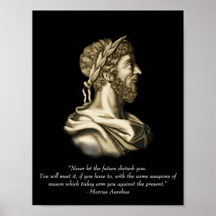 Marcus Aurelius Quote Poster