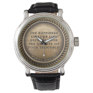 Marcus Aurelius Quote The Happiness of Your Life Watch