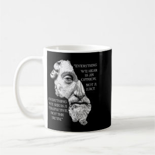 Marcus Aurelius Stoic Philosophy Novel Philosopher Coffee Mug