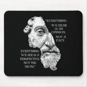 Marcus Aurelius Stoic Philosophy Novel Philosopher Mouse Pad