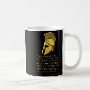 Marcus Aurelius Stoic Philosophy Quote - Roman Sto Coffee Mug
