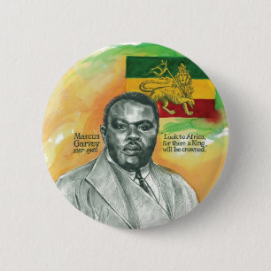 Marcus-Garvey 6 Cm Round Badge