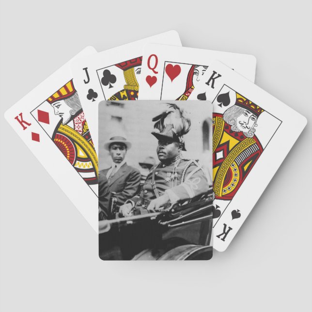 Marcus Garvey in 1922 Playing Cards (Back)
