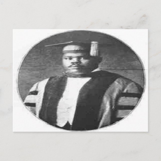 marcus garvey postcard (Front)