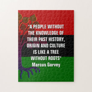 Marcus Garvey TREE WITHOUT ROOTS Jigsaw Puzzle