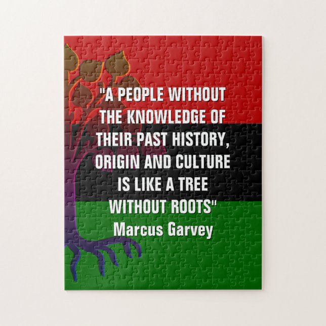 Marcus Garvey TREE WITHOUT ROOTS Jigsaw Puzzle (Vertical)