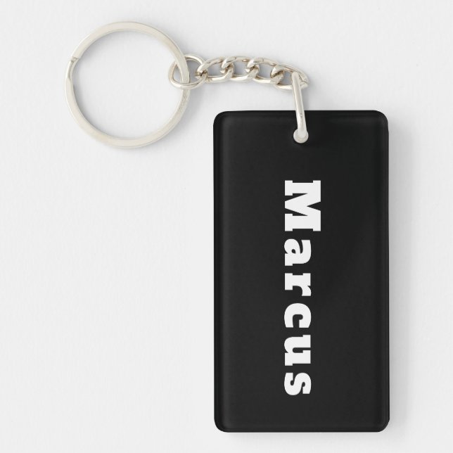Marcus Key Ring (Front)