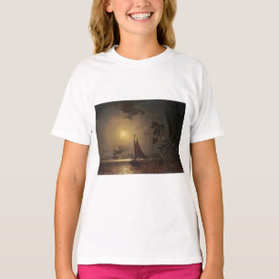 Marcus Larson nocturnal-voyage moon night vintage. T-Shirt