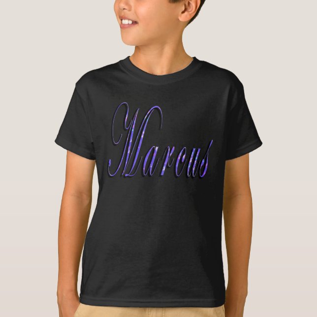 Marcus Name Logo, T-Shirt (Front)