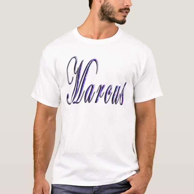 Marcus Name Logo, T-Shirt (Front)