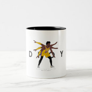 Marcus Smart DPOY Los Angeles Lakers Two-Tone Coffee Mug