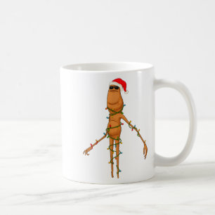 Marcus The Worm, Funny Christmas Lights  Coffee Mug