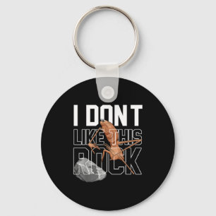 Marcus The Worm I Don't Like This Rock Funny Meme  Key Ring