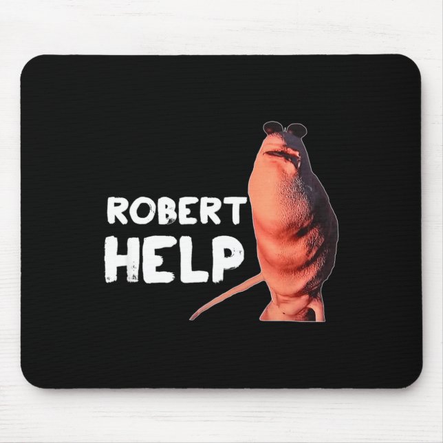 Marcus The Worm Meme Funny Graphics Vrchat Robert  Mouse Pad (Front)