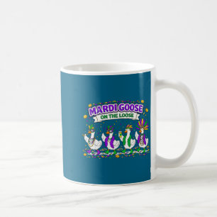 Mardi Goose Loose Coquette Geese Artwork Coffee Mug