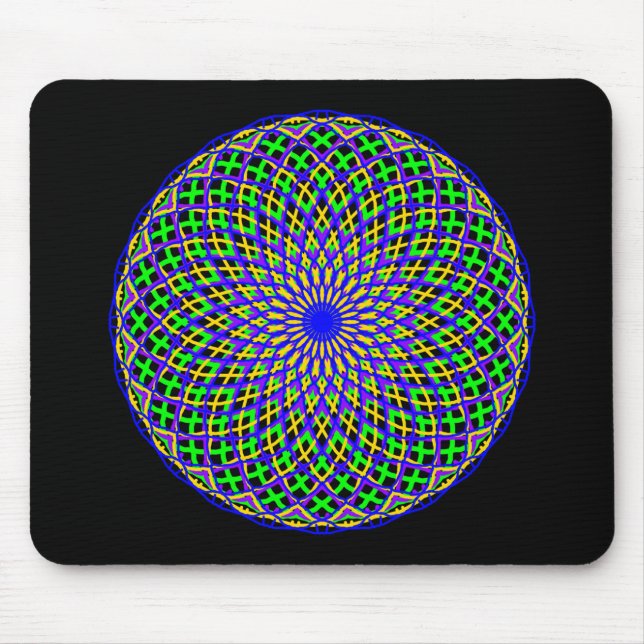 Mardi Grad Madness Mouse Pad (Front)