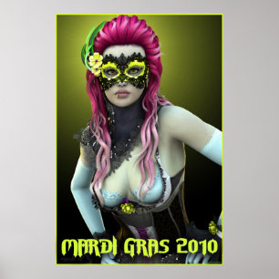Mardi Gras 2010 Poster