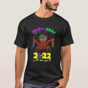 Mardi Gras 2022 Crawfish , Kids Girls Boys Men Wom T-Shirt