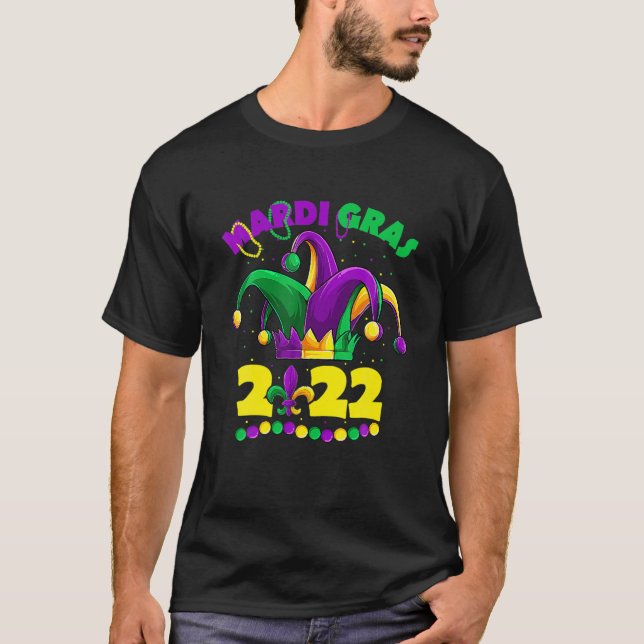 Mardi Gras 2022 Jester Outfit T-Shirt (Front)