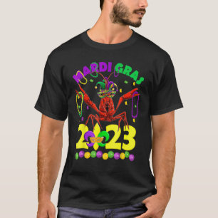 Mardi Gras 2023 Crawfish Outfit For Kids Girl Boy T-Shirt