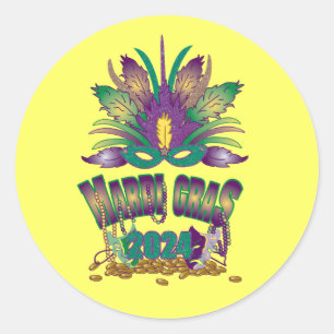 Mardi Gras 2024 Sticker