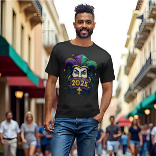 Mardi Gras 2025: Beads, Masks & Memories T-Shirt