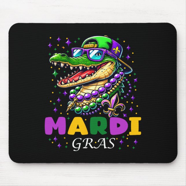Mardi Gras 2025 For Men Woman Kids  Mouse Pad (Front)