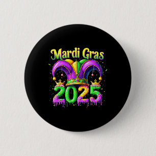 Mardi Gras 2025 Outfits For Men Women 1 6 Cm Round Badge