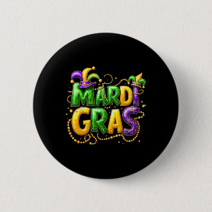 Mardi Gras 2025 Outfits For Men Women 6 Cm Round Badge
