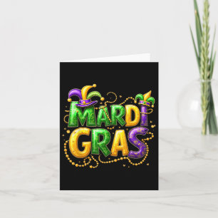 Mardi Gras 2025 Outfits For Men Women Card