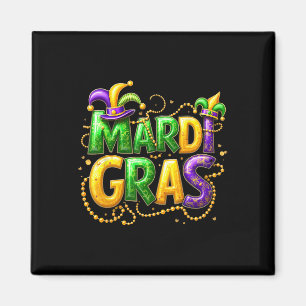 Mardi Gras 2025 Outfits For Men Women Magnet