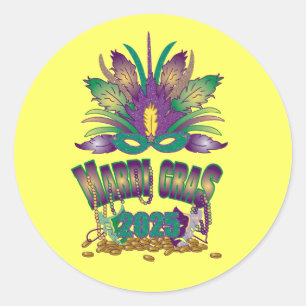Mardi Gras 2025 Sticker
